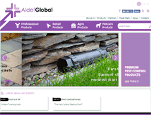 Tablet Screenshot of aldefglobal.com